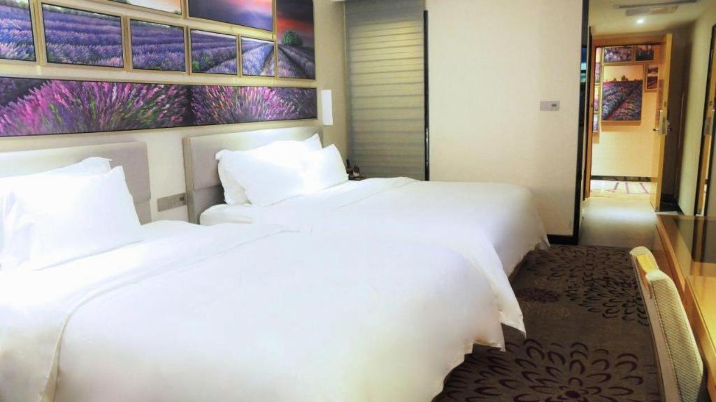 Lavande Hotel Guangzhou Shangxiajiu Pedestrian Street Hualin Temple Metro Station Eksteriør bilde
